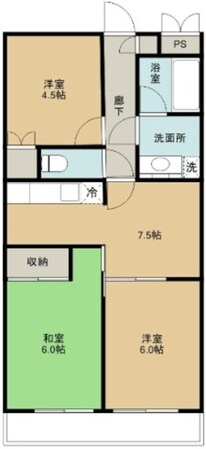 新所沢駅 徒歩12分 7階の物件間取画像